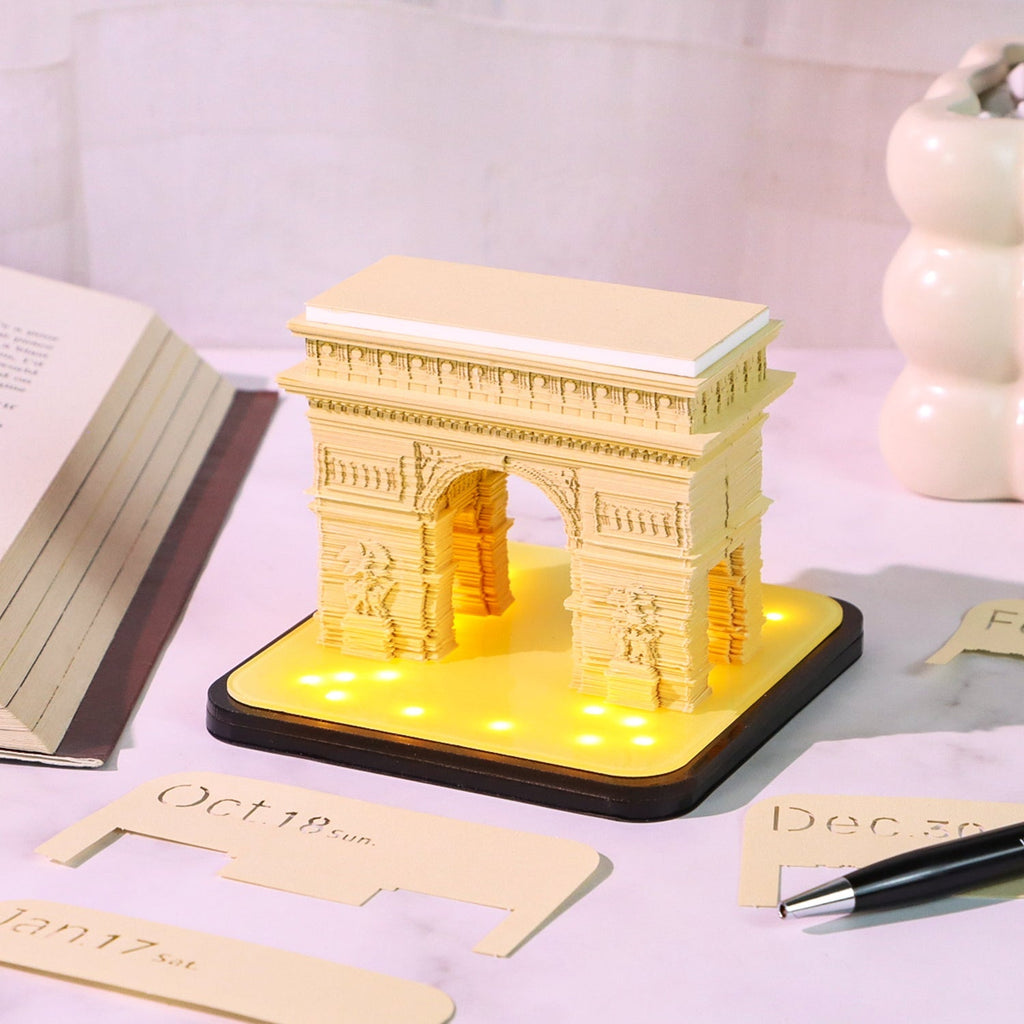 Arc de Triomphe (With Light & Calendar 2026)