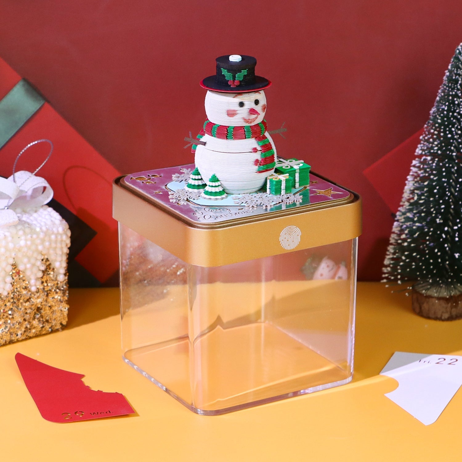 Snowman (With Light & Calendar 2026)