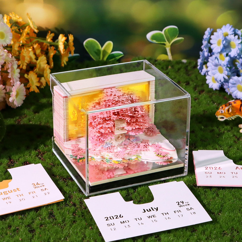 Sakura Tree House(With Light & Calendar 2026)